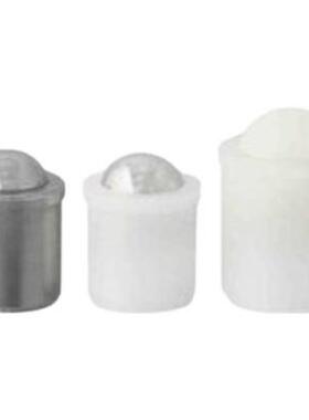 台阶光身定位珠压入式球头柱塞聚缩醛定位波珠PFPSN3/4/5/6 ZAL21