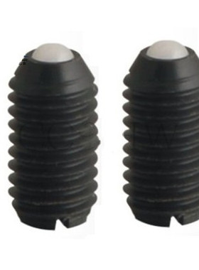ZAN23 BNMN5/6/8/10/12全塑料波珠螺丝尼龙黑色全树脂球头柱塞