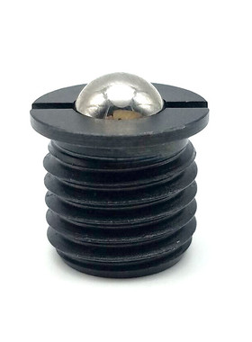 FBPJ5/6/8/10/12/16 ZAK51碳钢法兰型球头柱塞 定位波珠螺丝