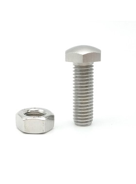 PBE36 304不锈钢STBBS4 /M5/M6 /M8 定位螺栓 头部R型 粗牙