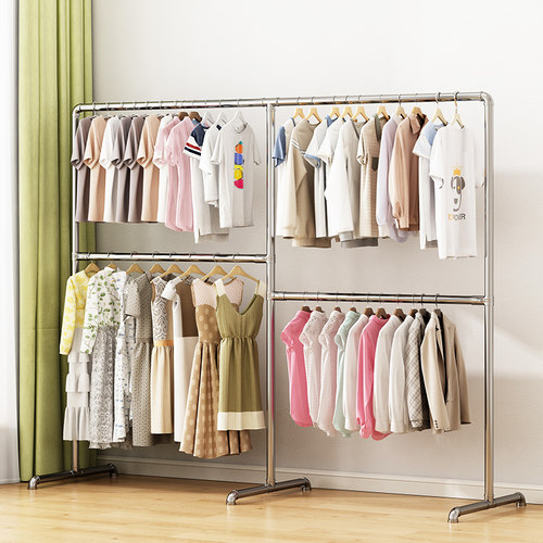 苏莹落地晾衣架特粗特厚承重稳定