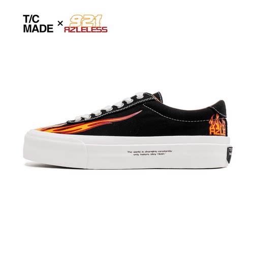 TCMADE x RULELESS921救赎之路 联名 厚底低帮健身健美离火帆布鞋