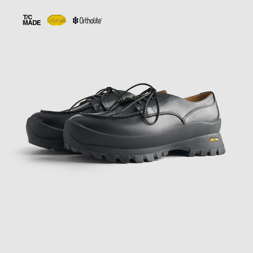 TCMADE×Vibram厚底耐磨德比鞋