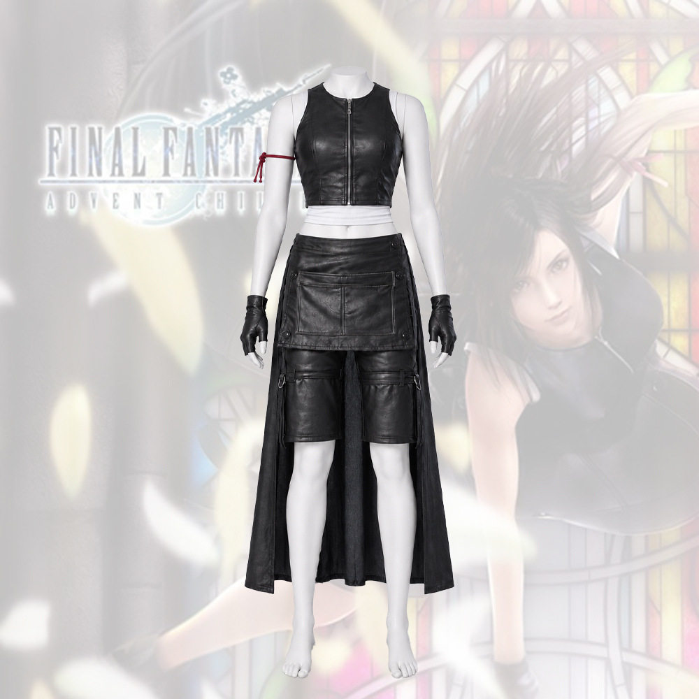 最终幻想7蒂法cos服套装FF7圣子降临Tifa全套cosplay万圣节扮演服图片