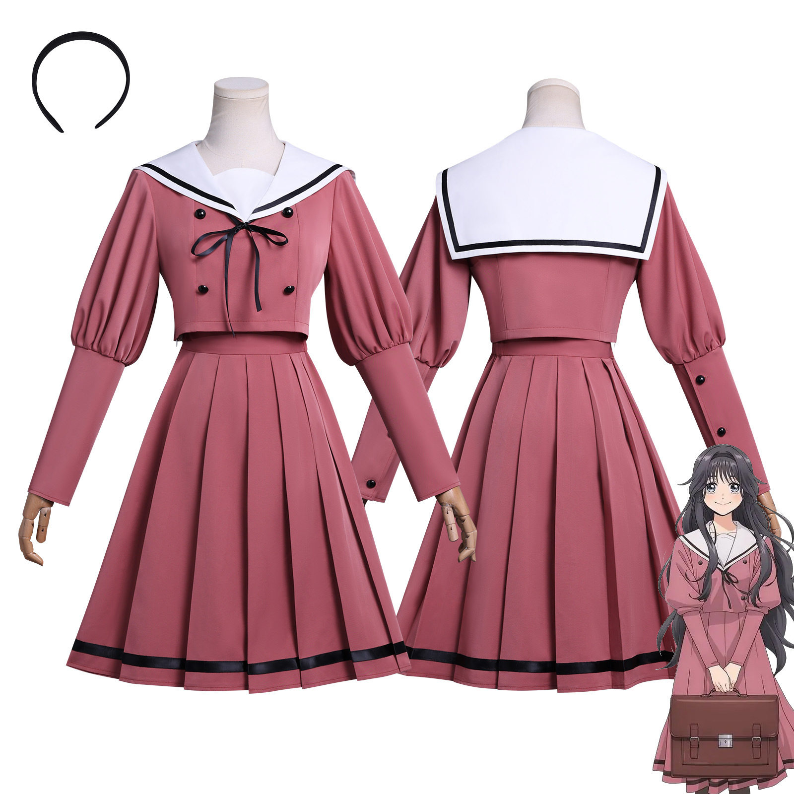 薰香花朵凛然绽放cos服花薰凛然和栗薰子cosplay二次元动漫