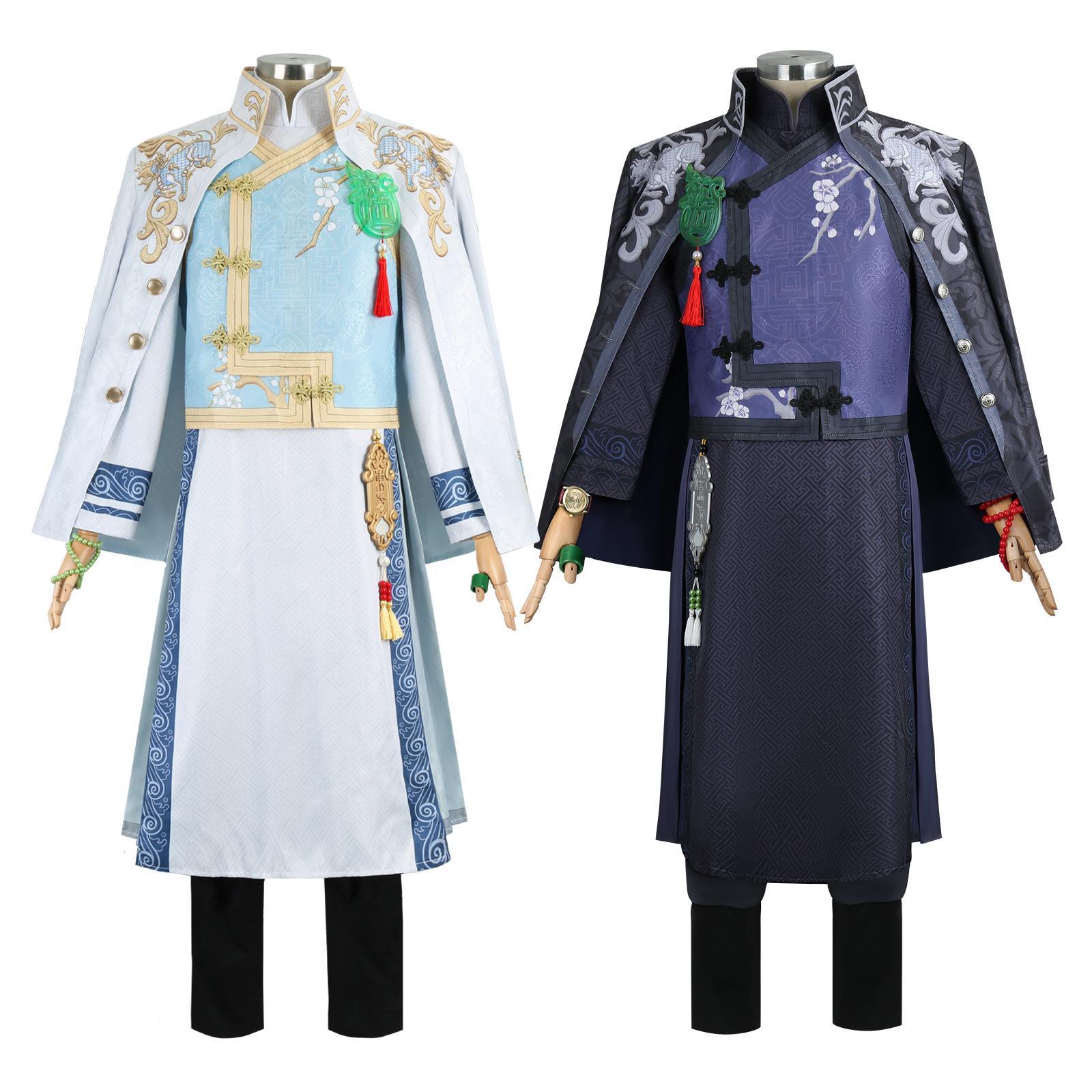 第五人格cos服真理之下麒麟商人黑宿伞白宿伞之魂cosplay服装