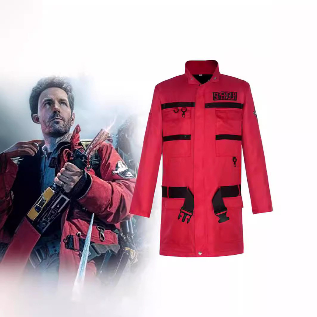 捉鬼敢死队cos服 红色外套cosplay服装 欧美热门影视真人角色扮演