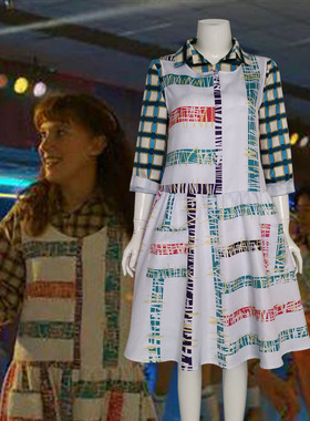 怪奇物语第四季cos服Stranger Things怪奇物语4cosplay格子衬衫服