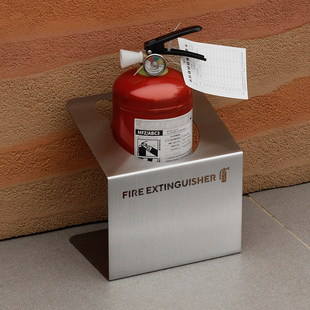 灭火器箱不锈钢装饰遮挡板壁落地式单只装消防栓箱子支架子定制