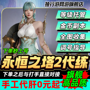 永恒之塔2AION代练肝打升等级副本基纳游戏金币obs欧博斯强化