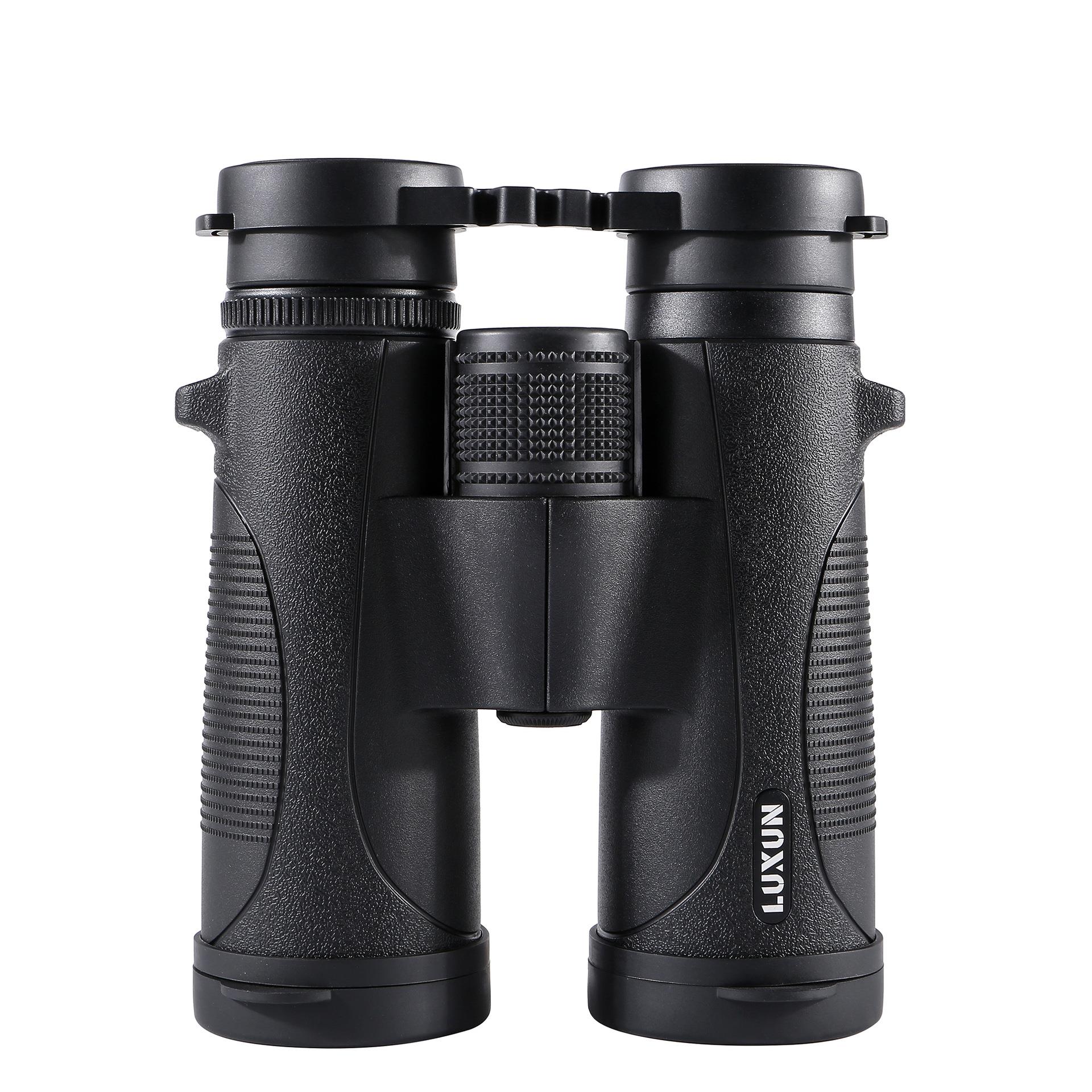 厂家供应LUXUN双筒绿膜望远镜10X42高倍高清晰非红外夜视充氮防水