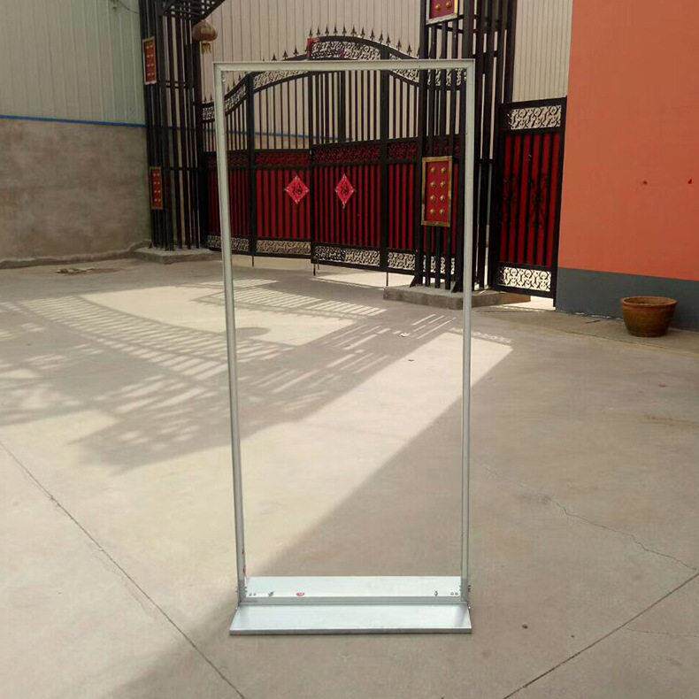 量大价优三角丽屛展架KT板广告支架可拆卸丽萍展架氧化铝合金展架