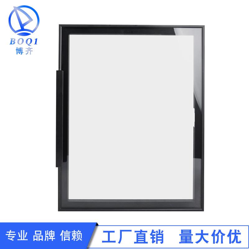 极窄铝框玻璃门型材 极简玻璃门型材 工厂直销轻奢衣柜20框玻璃门