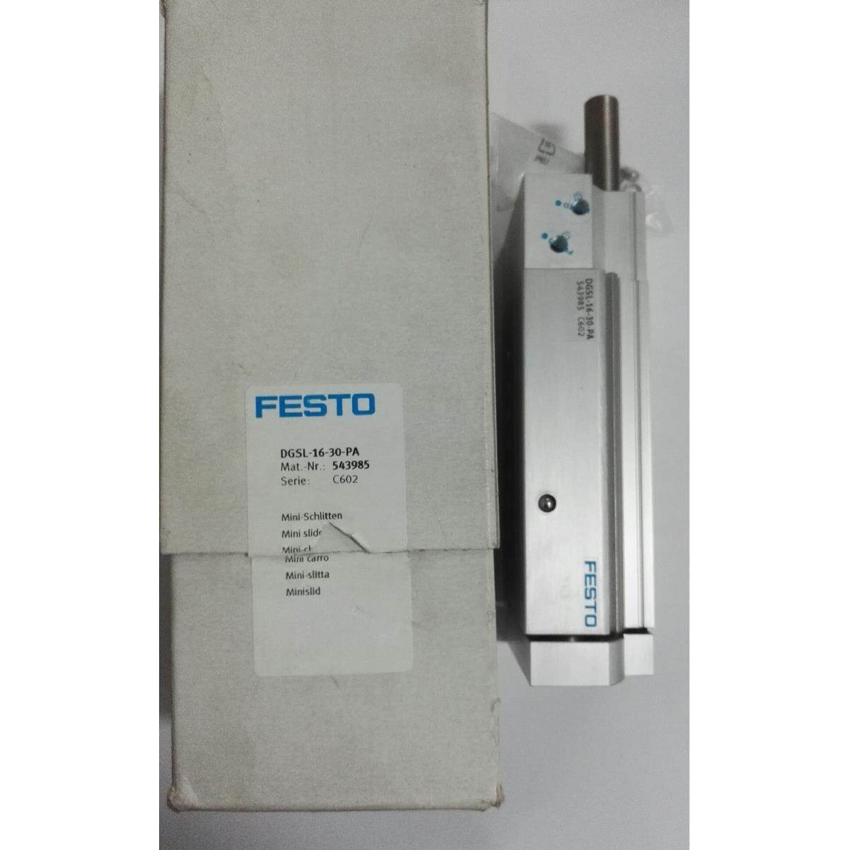 全新原装FESTO费斯托小型滑块驱动器DGSL-16-30-PA（543985）