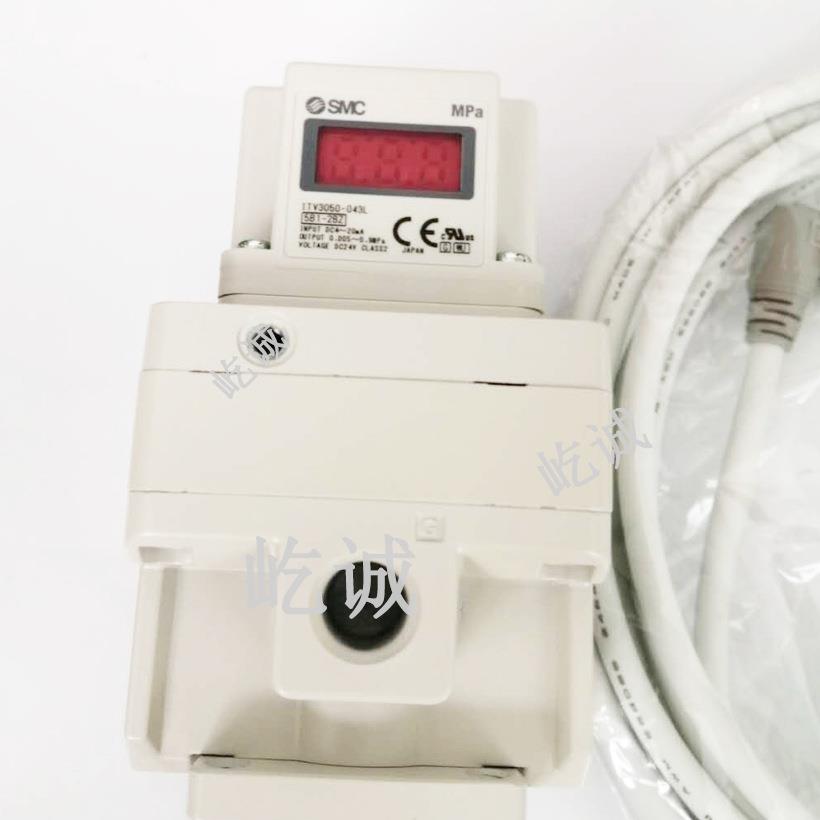 日本SMC电气比例阀 ITV3050-043L 压力0.9MPa 全新原装 假一赔十