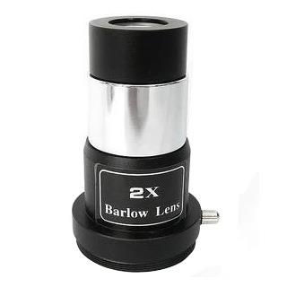 天文望远镜全金属消色差2X巴洛镜2倍增倍镜 带相机螺纹1.25英寸