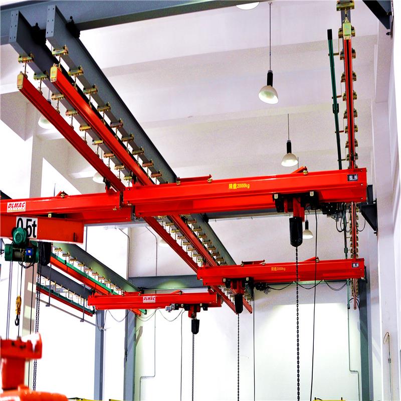 江苏KBK柔性吊 电动单梁悬挂起重机 直销黑龙江 0.5t1t2t5t