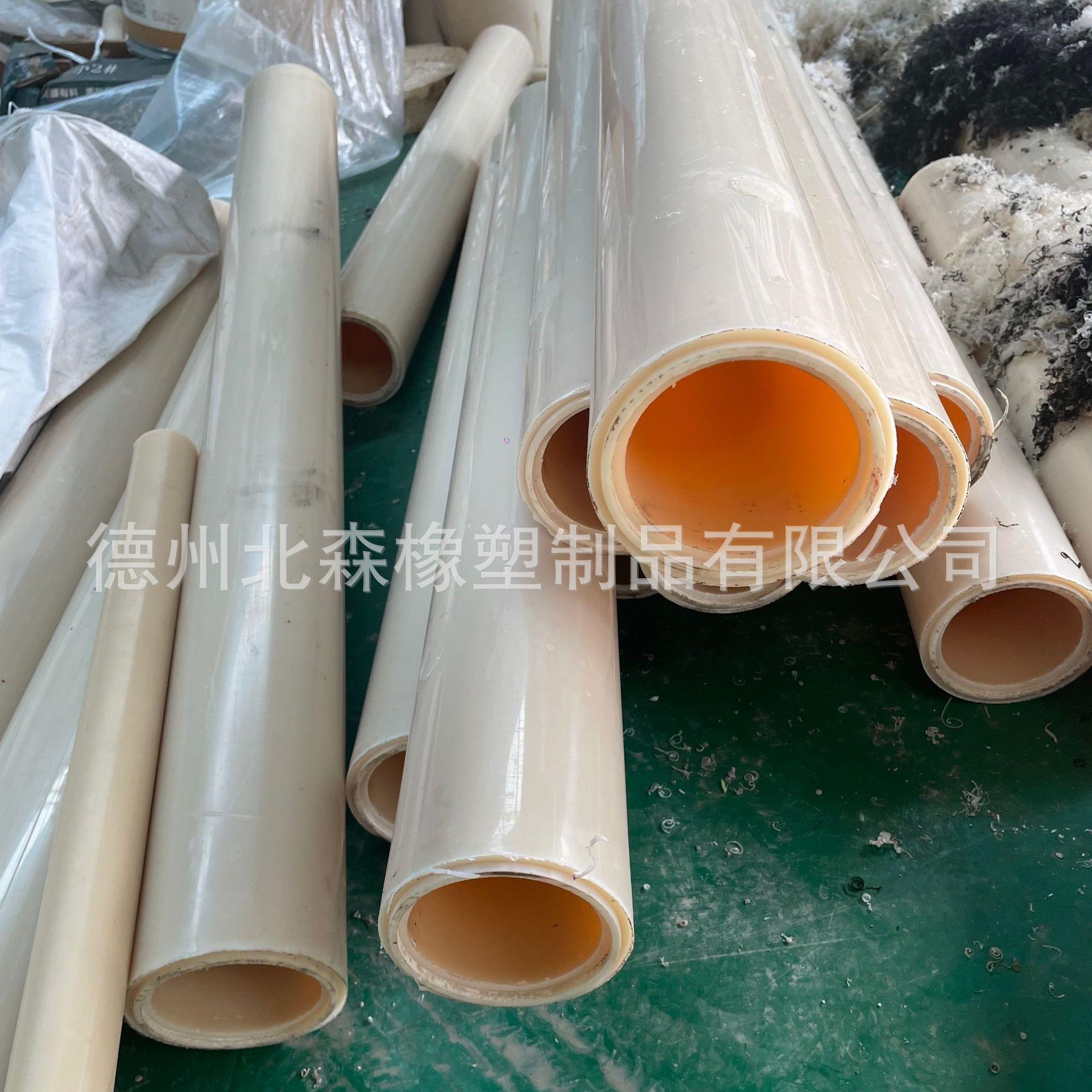 MC尼龙管硬质空心圆柱 耐磨大口径轴套零切非标来图精密加工