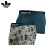Adidas阿迪达斯男士 头三叶草迷彩色男生平角短裤 内裤 运动弹力裤