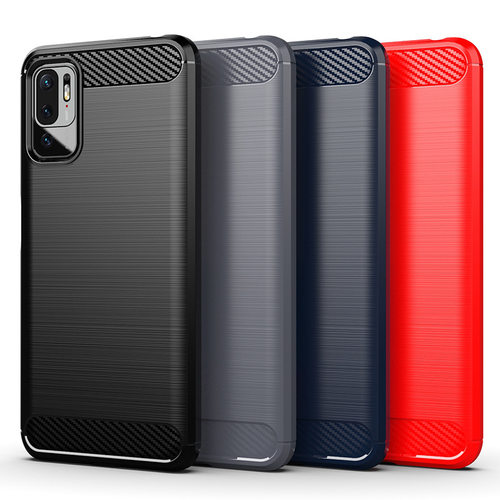 适用红米Note10 5G壳Poco M3Pro5G保护套硅胶拉丝全包防摔壳