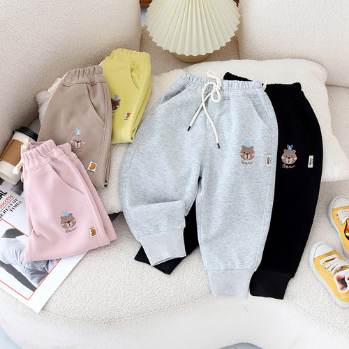 新款童裤宝宝外穿百搭休闲潮卫裤