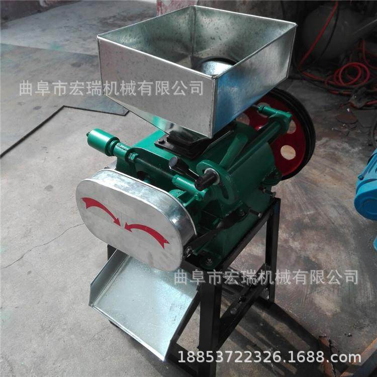 小型家用花生米破碎机 立式对辊高粱压碎机粗碎设备,五金/工具,其他机械五金,淘宝优惠券,粉丝福利购,淘宝优惠卷