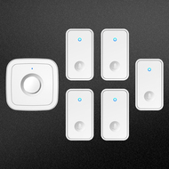 Chuông cửa không dây tự tạo, chuông cửa nhà không dây, máy nhắn tin cho người già không dùng pin, đường dài 5-1, không thấm nước chuong cua khong day chuông cửa không dây loại nào tốt