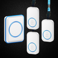 Máy nhắn tin đầu giường cho người cao tuổi tại nhà điều khiển từ xa đường dài không dây khẩn cấp giúp điều dưỡng gọi đồng hồ chuông cửa ba trong một chuông cửa không dây cacazi chuong cua khong day