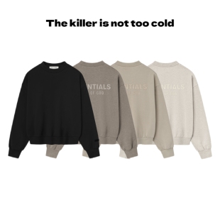 小众潮牌秋冬男士 ESSENTIALS复线美式 休闲情侣圆领卫衣 FSYZ FOG