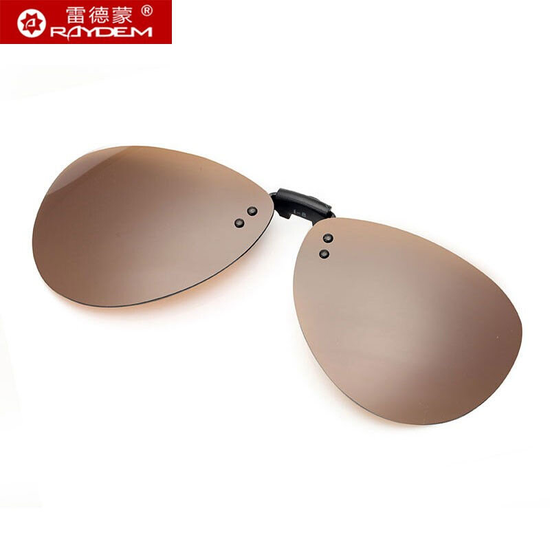 雷德蒙近视墨镜夹片式太阳镜男女方形超轻开车专用眼镜夹片潮流夹