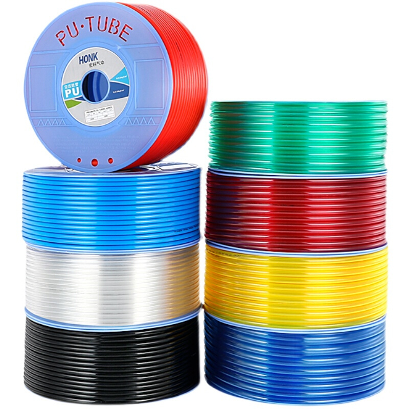 热销速发宏科80米PU气管8*5气泵软管高压软管空压机软气管气动软