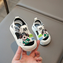 2024新款 宝宝凉鞋 夏季 3岁小童包头凉鞋 婴儿软底防滑学步男童0
