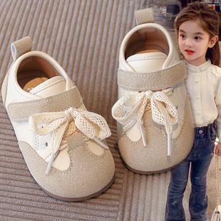 子2025新款 2岁3男宝宝防滑休闲鞋 春秋季 婴幼儿软底学步鞋 女童鞋