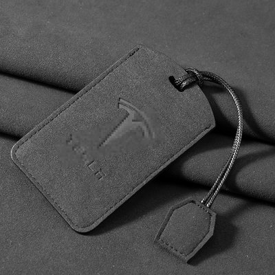 特斯拉Model3/Y卡片钥匙套翻毛皮