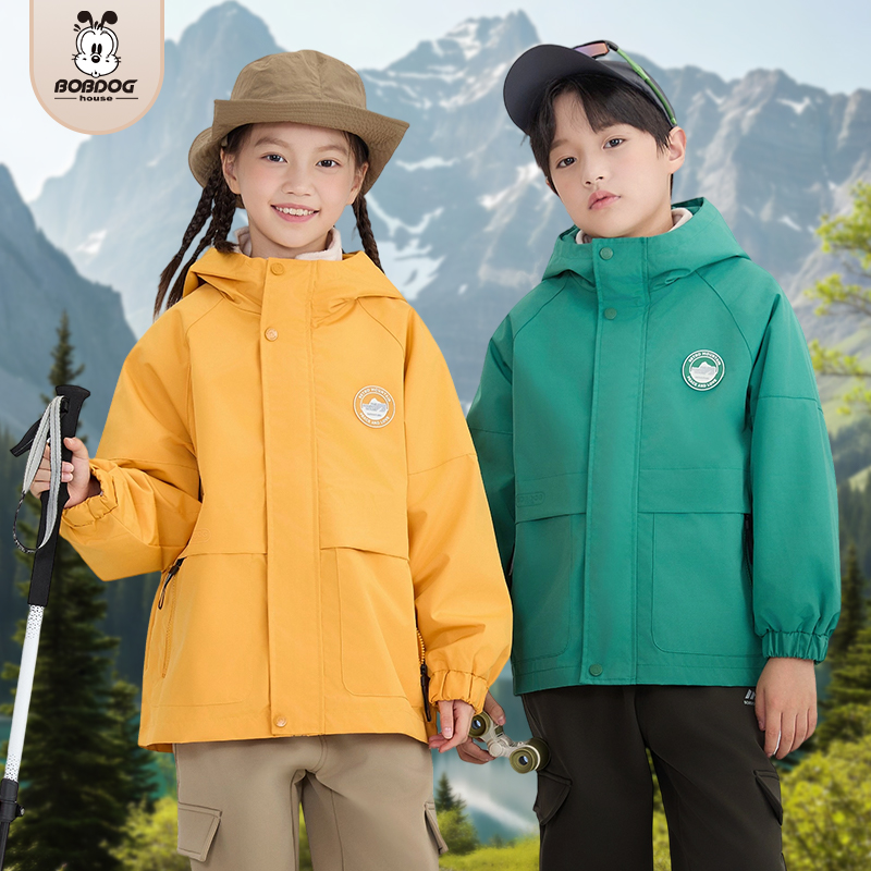 儿童三合一秋冬新款外套