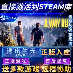 逃出生天国区全球区正版 Steam正版 Way Out电脑PC中文游戏逃脱之路