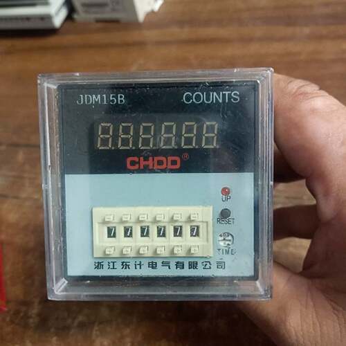 可维修东计数显计数器型号JDM15B一台成色95以上功能完好二议价