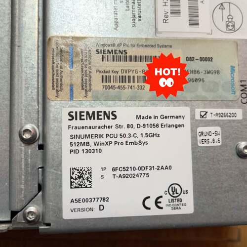 可维修6FC5210-0DF31-2AA0，PCU50.3，95新议价