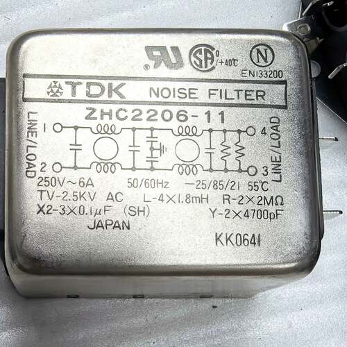 可维修TDKZHC2206-11 250，电源滤波器