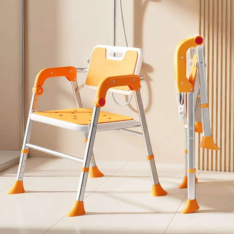 老人洗澡椅孕妇防滑折叠淋浴椅老年人防摔倒沐浴椅浴室安全座椅子