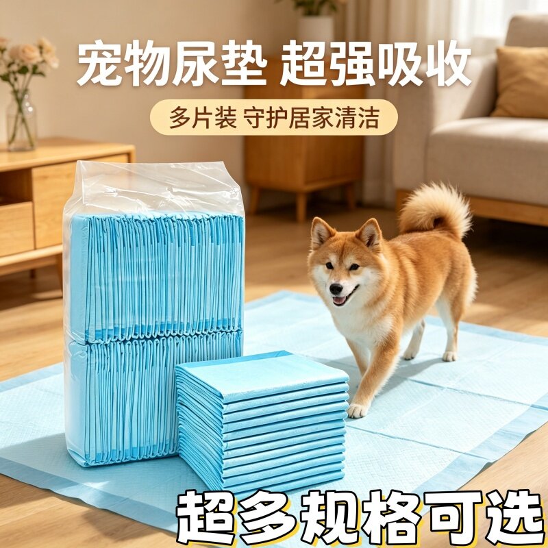 除甲醛用妙招宠物尿垫加厚活性炭竹炭吸附除异味加厚除臭狗狗尿垫
