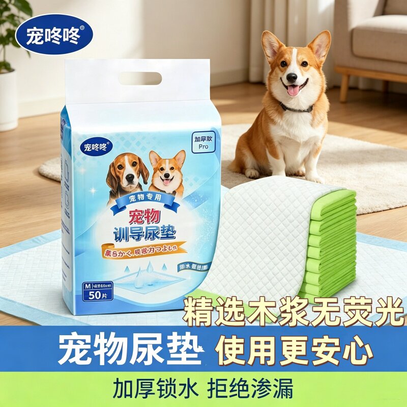 加厚诱导宠物尿垫一次性吸水纸狗狗尿片猫用除臭防漏尿布训导尿垫