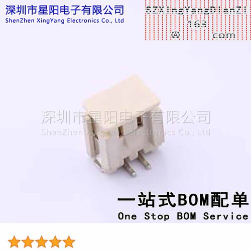 CS-1133V-02 (10Pcs)YH2.0立贴针座2P带扣