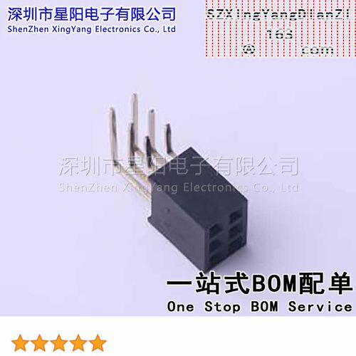 FFH25406-T06B1004K6K 2.54mm 3x2P排数 三排 总孔位数6间距2.54m