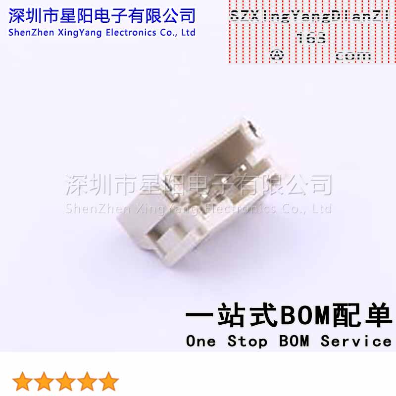 AFC20-S03ACC-00 (19Pcs)2mm 1x3P间距2mm插针结构1x3P排数1每排P