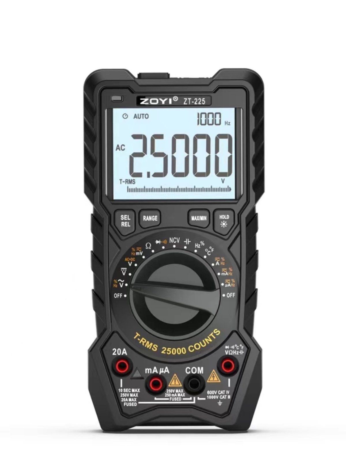 销厂2众仪t25高精度数字z自动万用表电工维修全智能防烧高数显新