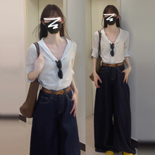 薄款白色防晒衬衫外套女夏季2025新款爆款轻奢高级感衬衣法式上衣