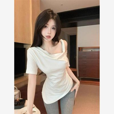 辣妹纯欲独特绝美白色吊