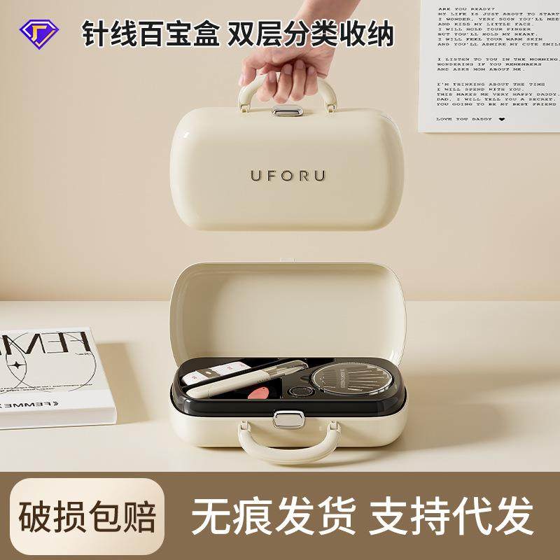 创意针线盒便携学生宿舍手工针线收纳盒多功能家用21件缝补针线包,收纳整理,首饰盒,淘宝优惠券,粉丝福利购,淘宝优惠卷
