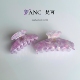 梵可Vanc水晶紫 醋酸抓夹进口板材高质感盘发大中号鲨鱼夹足抓力